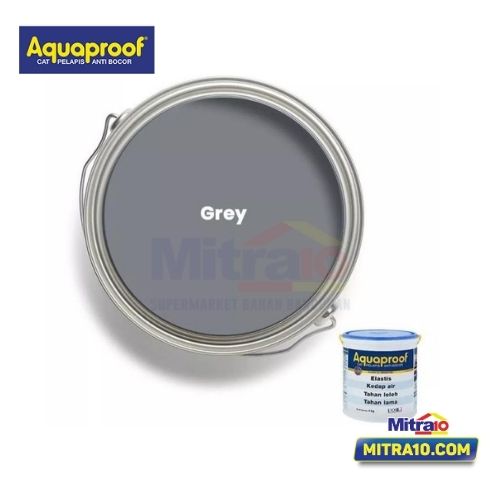 Aquaproof Cat Pelapis Anti Bocor Waterproofing Grey 4 Kg