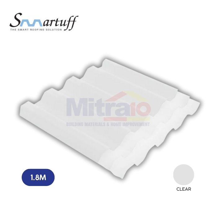 Smartuff Atap Polycarbonat Greca 1.8 Meter Clear