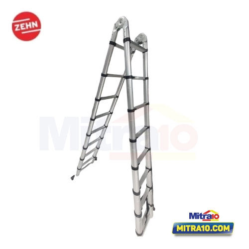 Zehn Tangga Telescopic AT500H 5M Satin Chrome